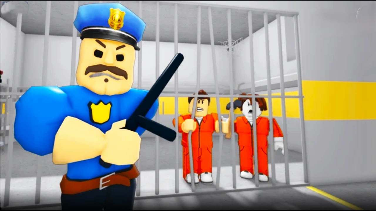 PRISON BORRY BREAKOUT...#roblox #gaming #technogamerz