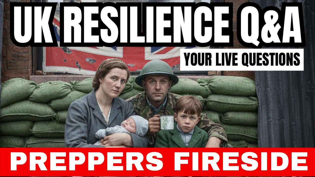 UK Resilience Advice From The Preppers - Fireside Q&A
