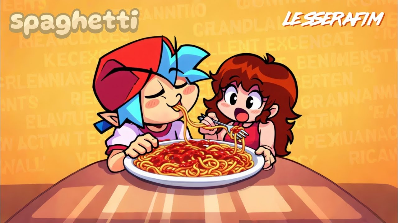 SPAGHETTI FNF BY LE SSERAFIM
