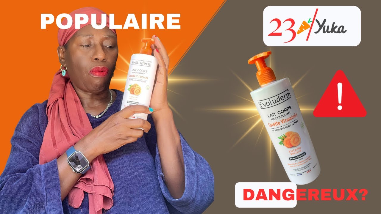 🥕Evoluderm le lait &agrave; la carotte pr&eacute;f&eacute;r&eacute; des africaines ,,,la v&eacute;rit&eacute; sur Evoluderm
