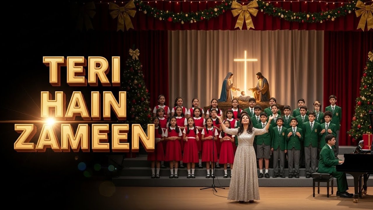 Teri Hai Zameen, Tera Asman || Hindi Christmas Song 2025 || AVK Christian Music