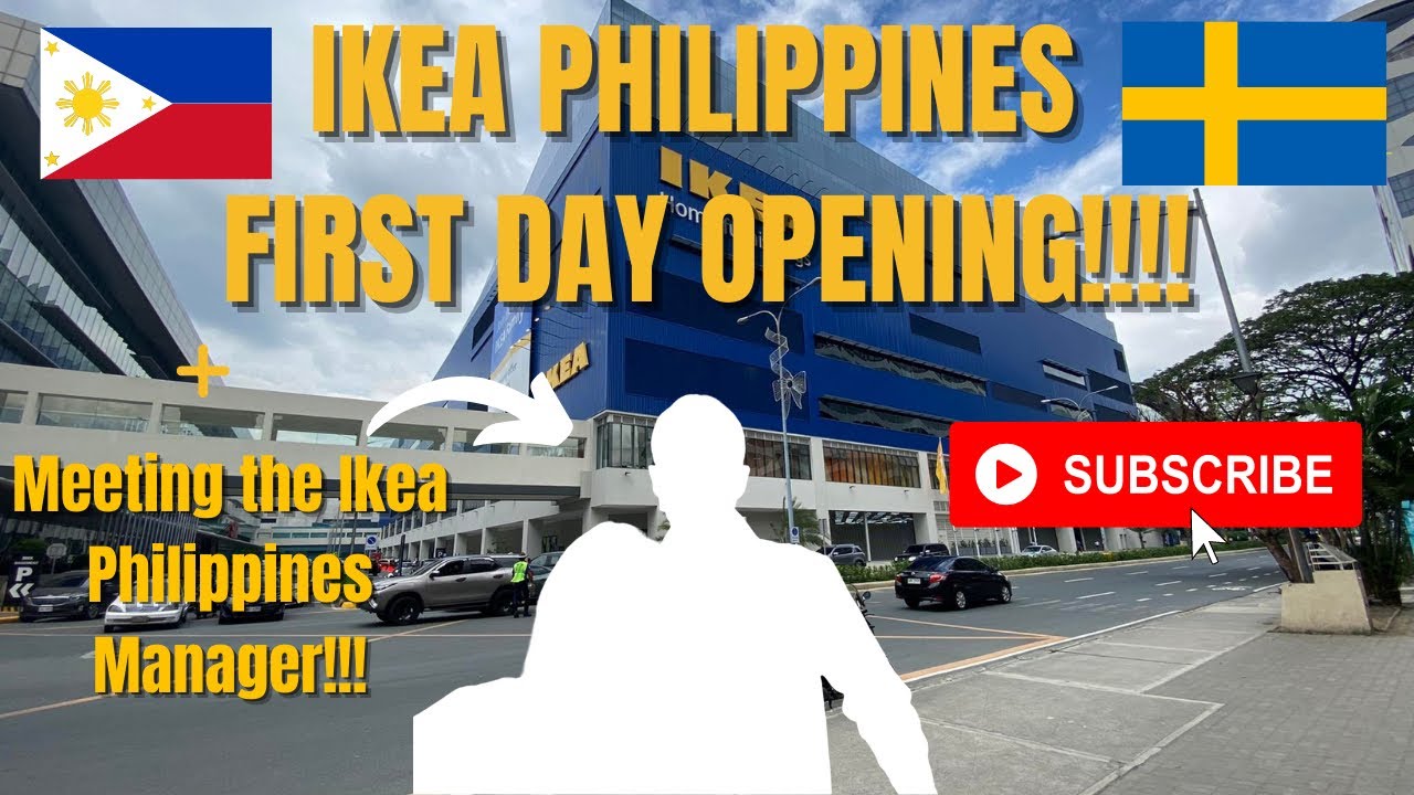 IKEA PHILIPPINES | FIRST DAY OPENING | LARGEST IKEA | MEATBALLS FROM SWEDEN | 4K | FURNITURES, BEDS