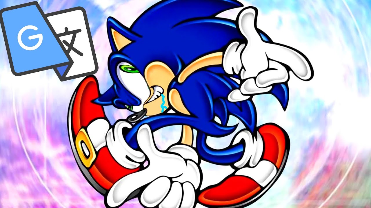 Sonic Adventure 1, но с 1000-кратным переводом от Google