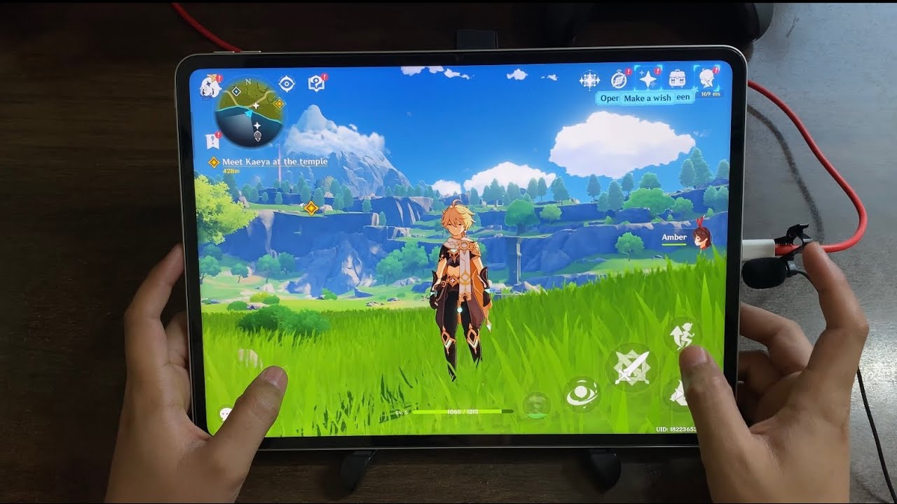 Genshin Impact Ultra Max Graphics On Oneplus Pad 3 (Handcam Gameplay)🔥Snapdragon 8 Elite