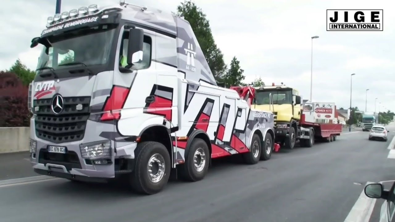 Guincho Extra Pesado Mercedes Benz ( Créditos Jige Internacional )