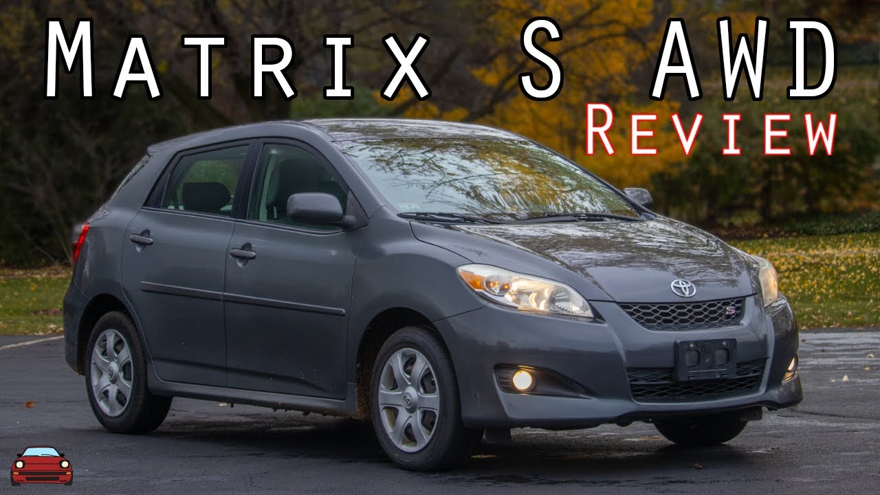 2010 Toyota Matrix S AWD Review - Too Good For The Market