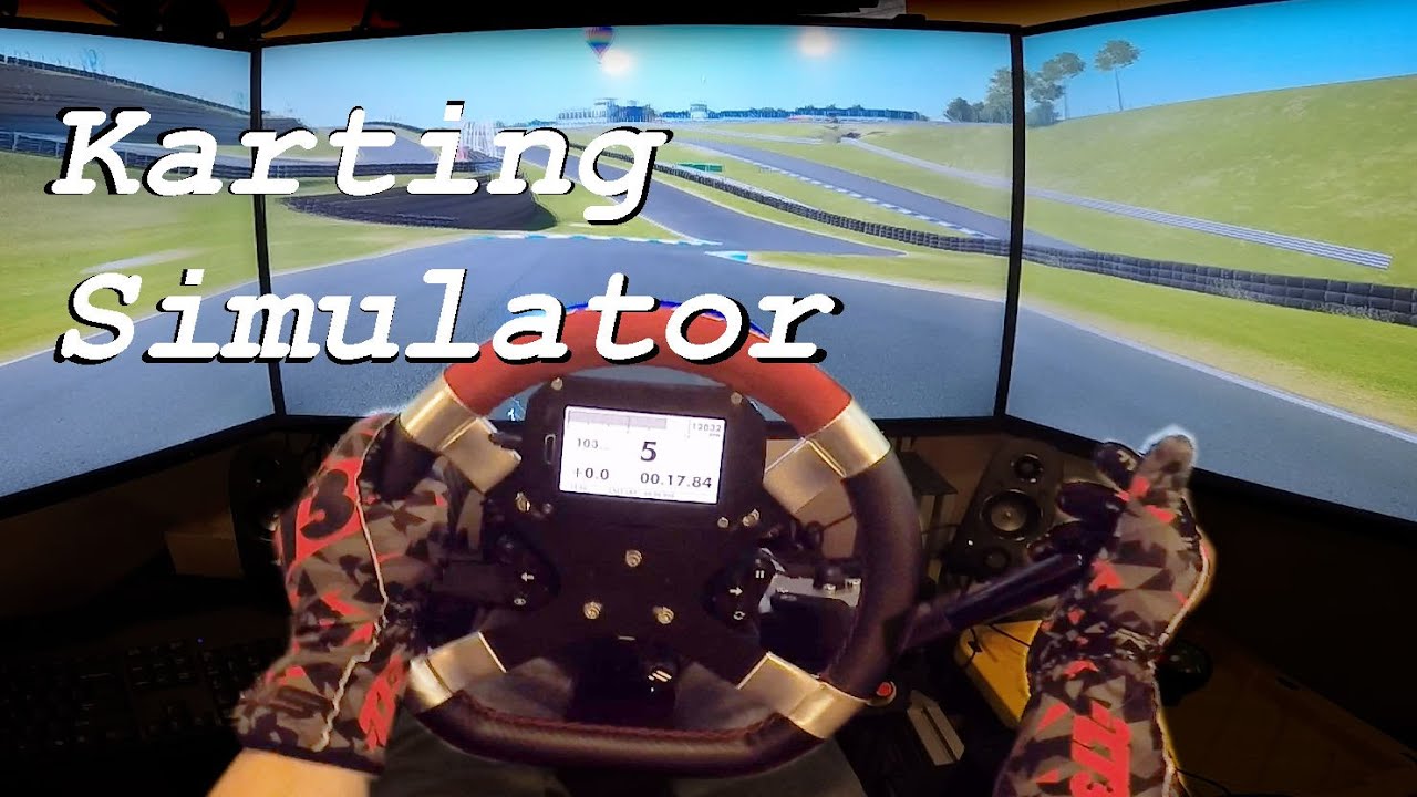 KartKraft in a Shifter Kart Simulator