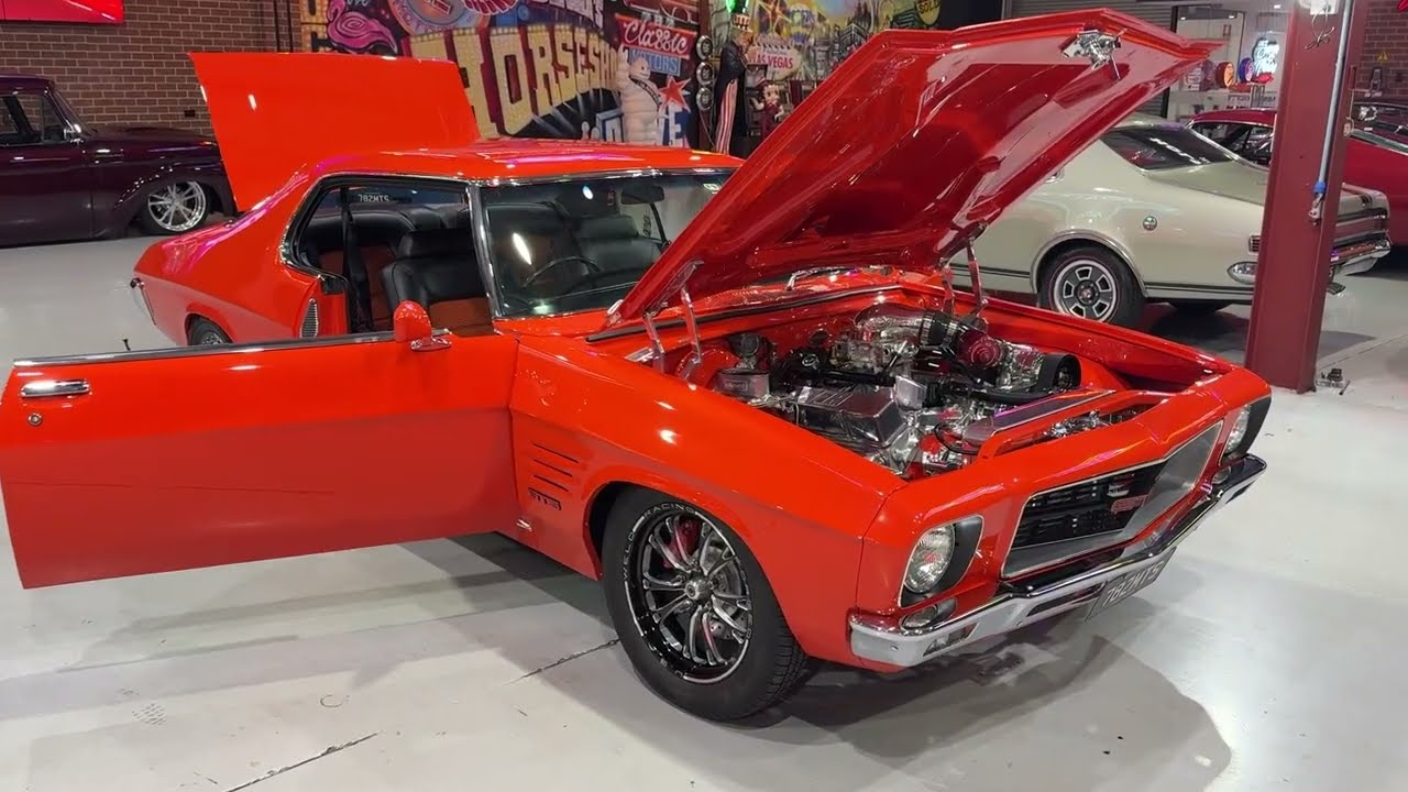 SEVEN82MOTORS SOLD! September 28th Live stream Auction - 1973 Holden HQ Pro Charged GTS Monaro coupe