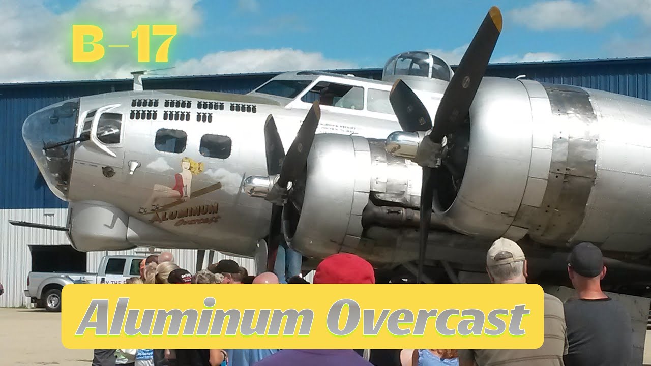 B-17 Alumimum Overcast 09/01/2014 - Aurora Municipal Airport