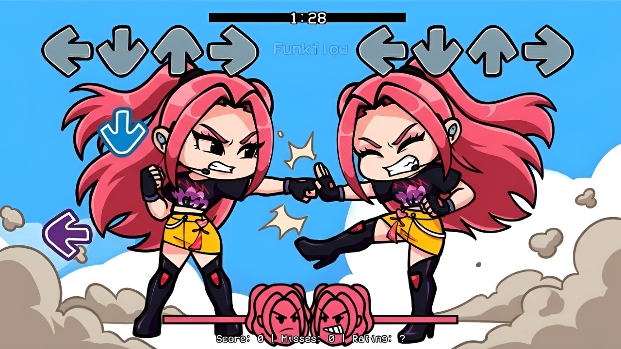 Mira Rumi Zoey KPop Demon Hunters vs Mira Rumi Zoey KPop Demon Hunters Sings Pony Girl | FNF Mods