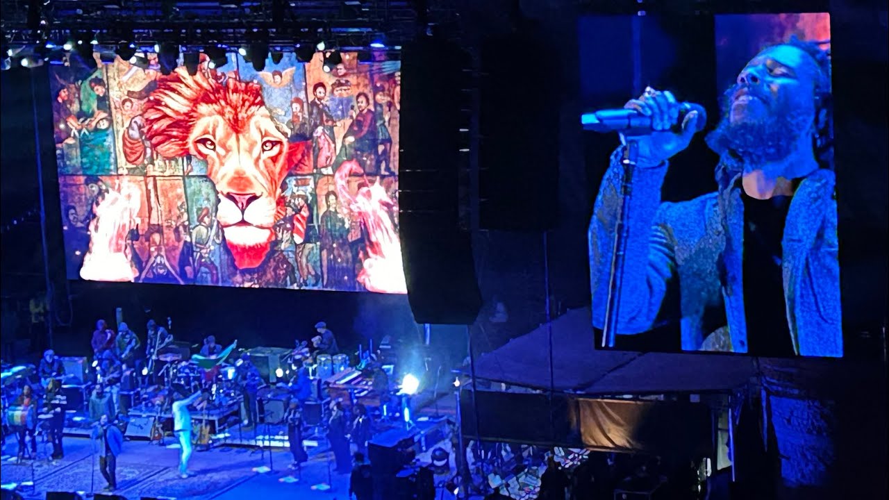 Epic! #NaturalMystic- live at #RedRocks by #Marley brothers 4/20/23. Cover Bob Marley & the Wailers.