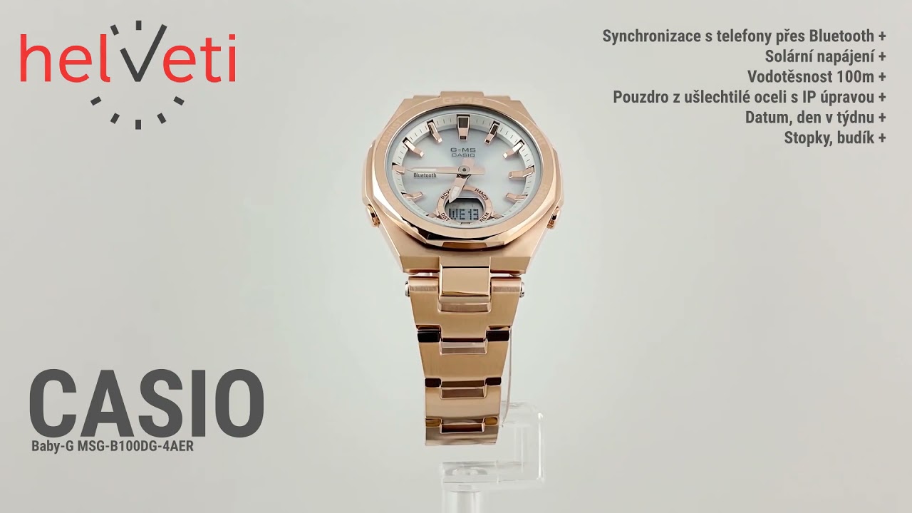 Casio Baby-G MSG-B100DG-4AER
