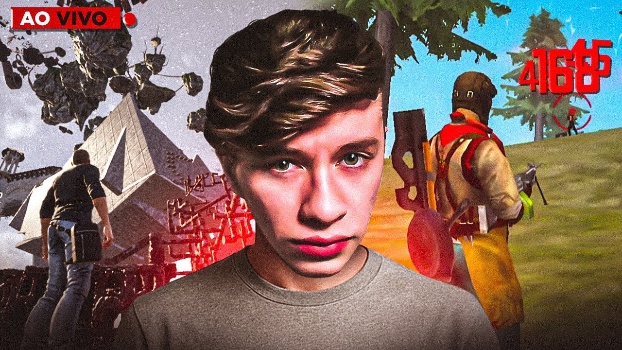 🔴 LIVE! - NEW UPDATE e ONLY UP AT&Eacute; O C&Eacute;U! - APELAPATO LIVE ON FREE FIRE