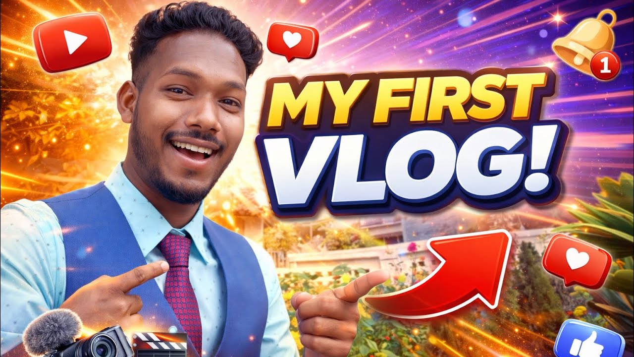 My First Vlog | Mera Pahla Vlog 😘😘😂