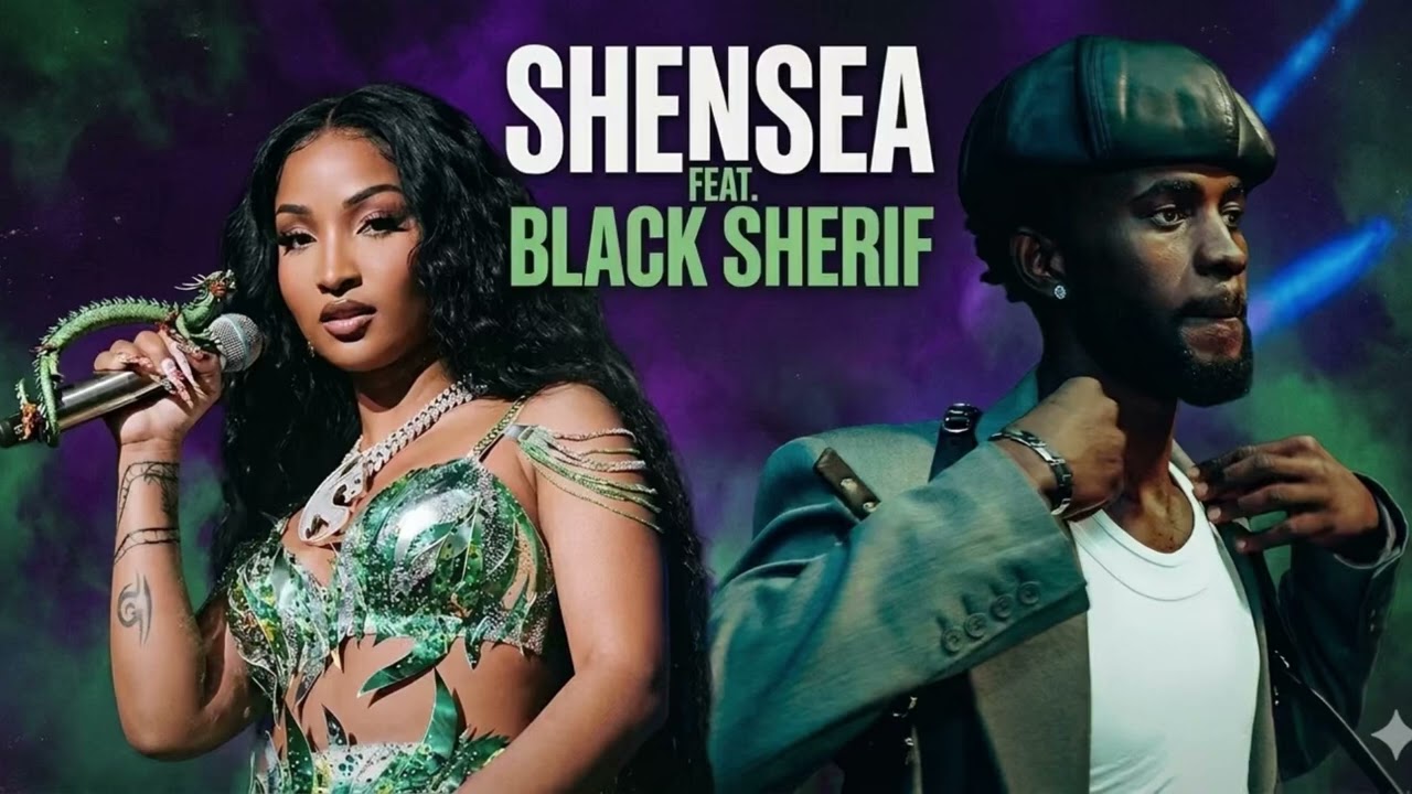 Shenseea feat Black sherif - Run ( Officiel Audio )