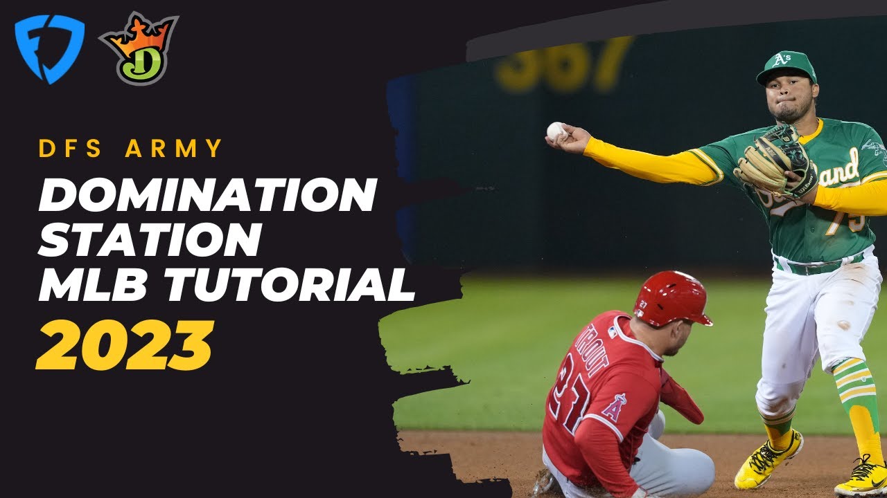 MLB DFS Army Domination Station Tutorial