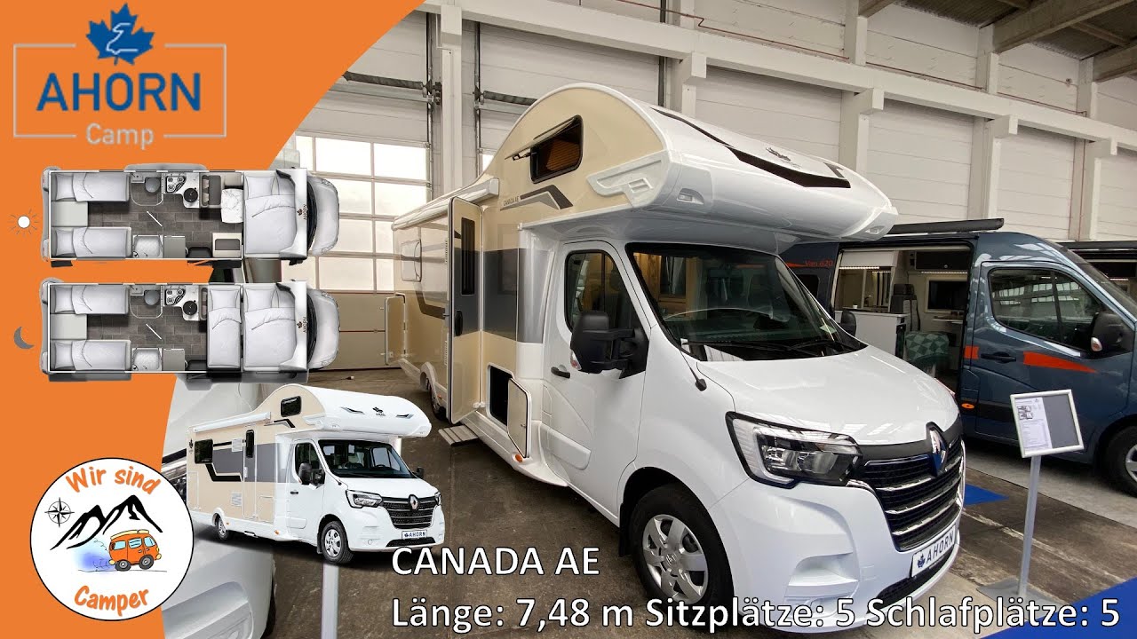 Der Klassiker mit Einzelbetten | Ahorn Camp CANADA AE Modell 2022 🍁