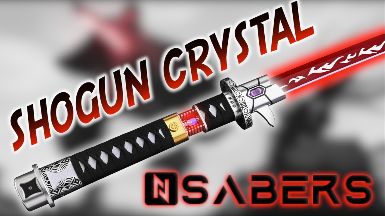 Обзор самурайского светового меча! Shogun Crystal от NSabers.