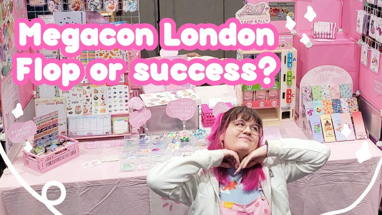 First convention of 2026, a total flop??✨ Artist Alley Vlog