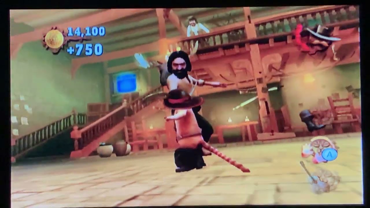 Puss in boots Wii Game Part 1￼
