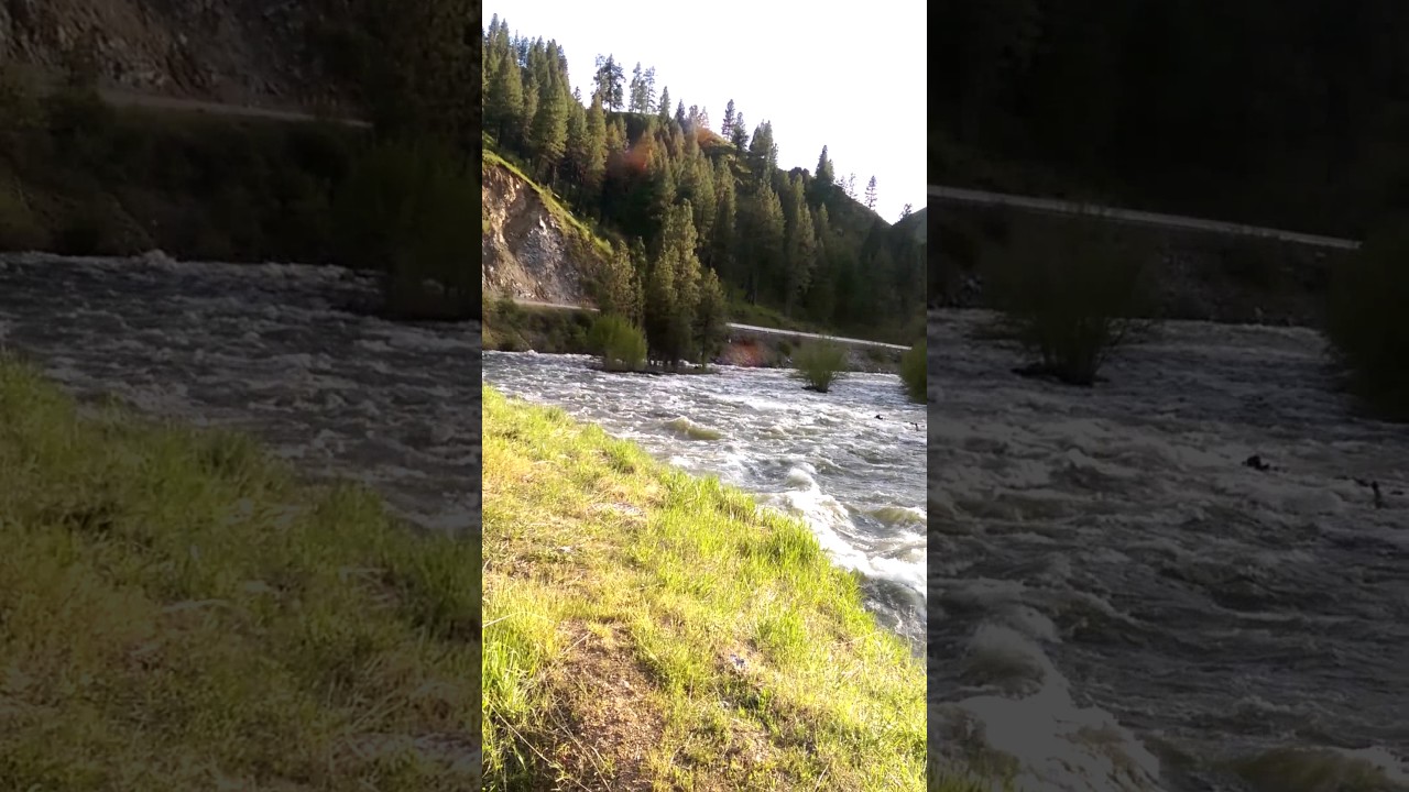 A drive down Cascade, ID along Payette River