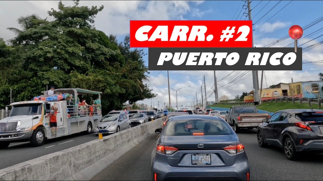 🚙 DRIVING FROM TOA BAJA TO BAYAMON PUERTO RICO 4K 🇵🇷