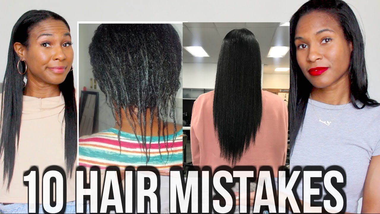 10 REAL REASONS WHY YOUR HAIR ISN'T GROWING| HAIR MISTAKES