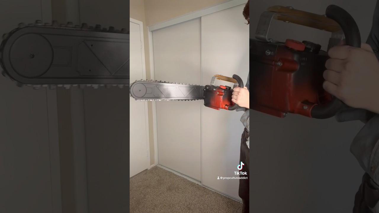 I Made Ash&rsquo;s Chainsaw Hand from Evil Dead #shorts