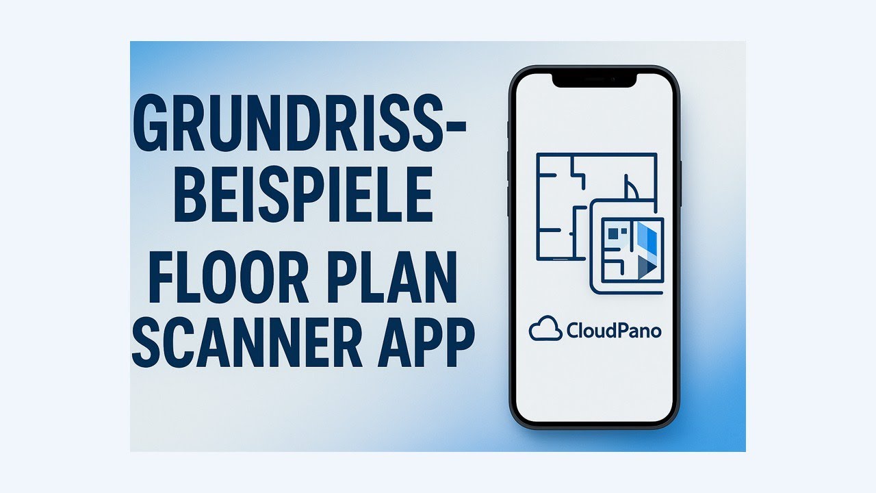 Grundriss-Beispiele aus der Floor Plan Scanner Mobile App