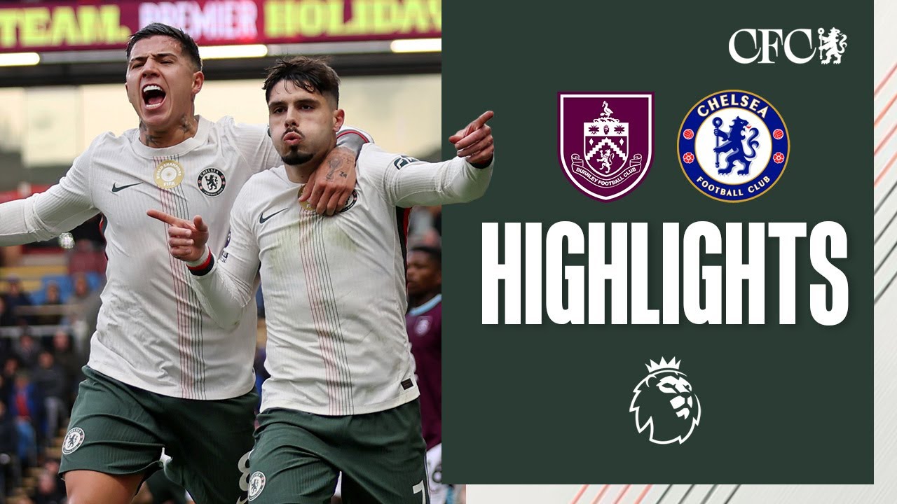 Burnley 0-2 Chelsea | HIGHLIGHTS | Premier League 2025/26