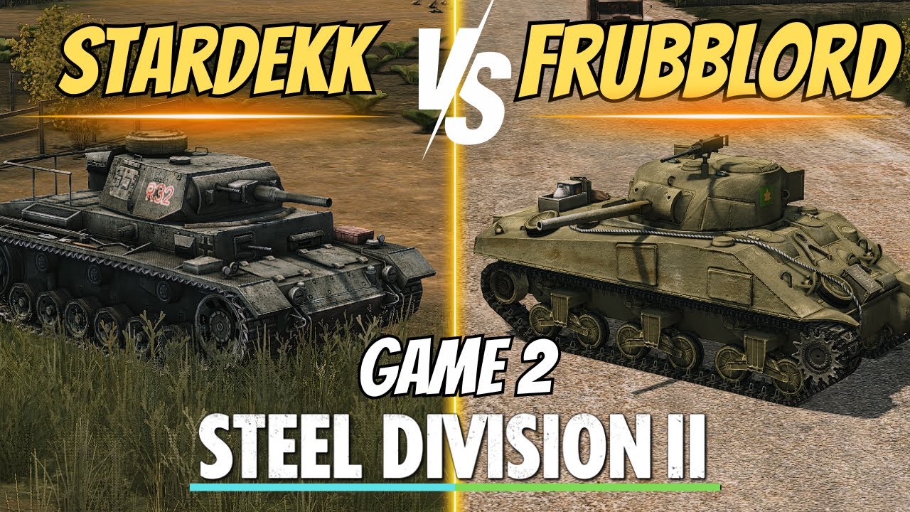 IS THE SHOE ON THE OTHER FOOT?! SD2 Monthly Touney Game 2- Steel Division 2