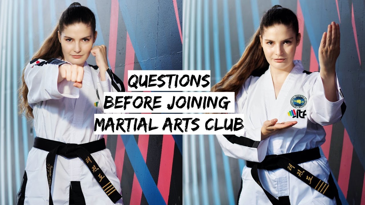 What to ask before joining in a martial arts school?