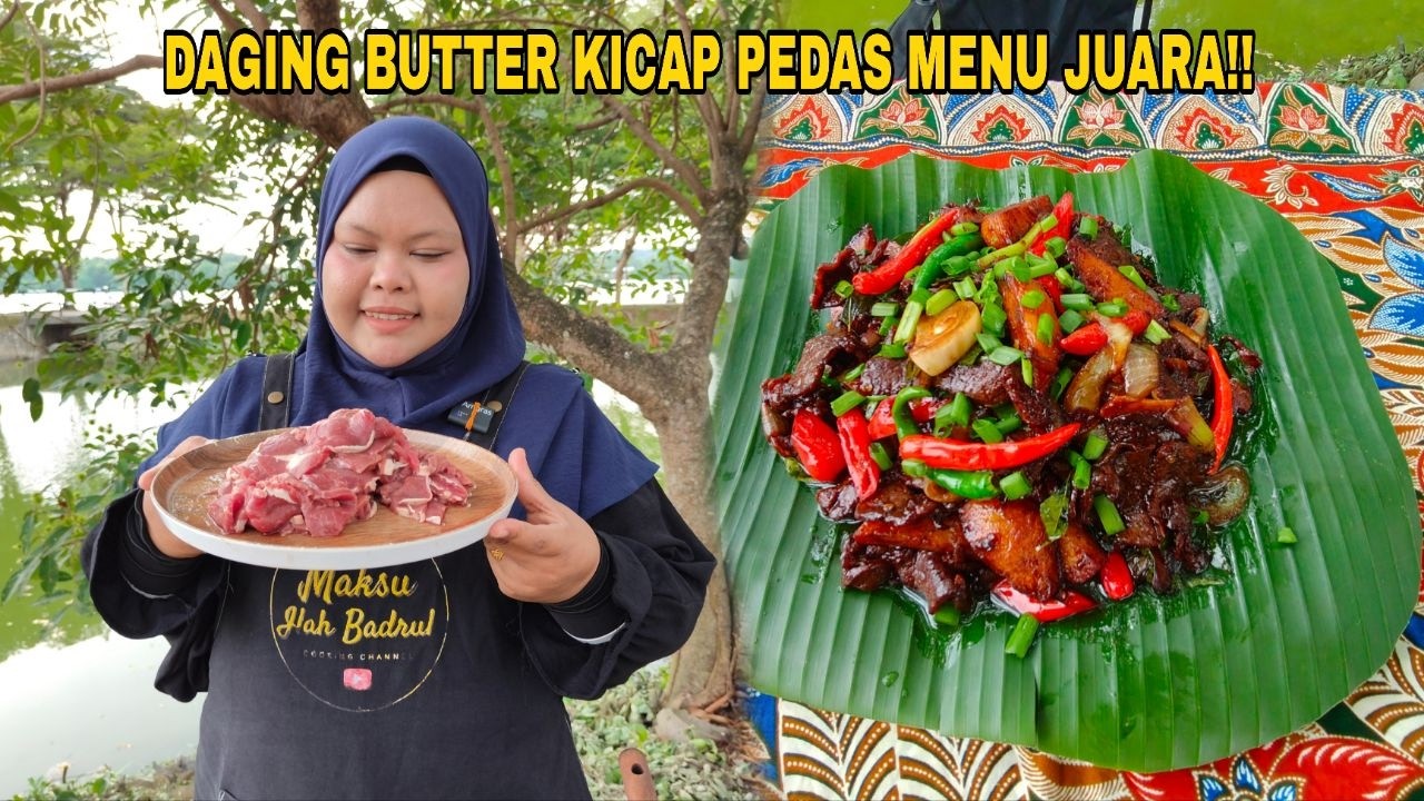 LAUK HARIAN PALING SENANG & SEDAP, DAGING BUTTER KICAP PEDAS-confirm licin pinggan❗