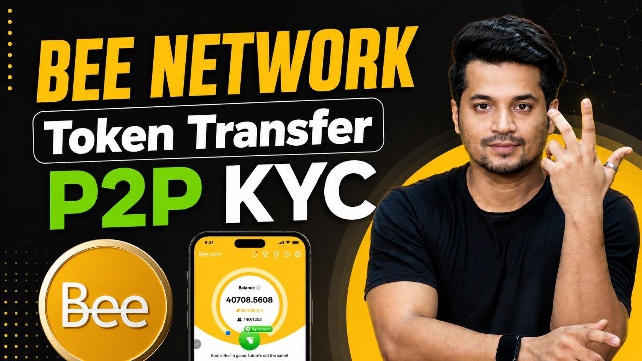 Bee Network P2P Update - KYC Update | Price, Exchange listing, Token Transfer | Bee App New Feature