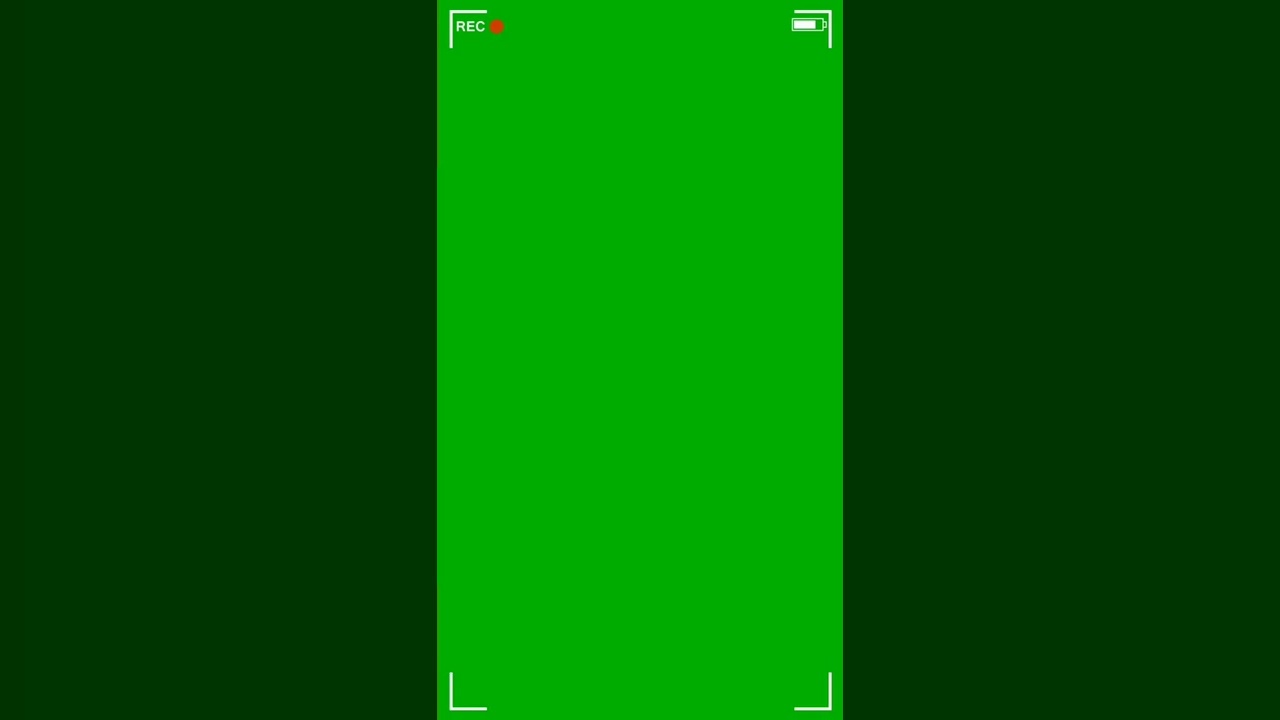 C&acirc;mera REC V&iacute;deo | Chroma Key - fundo verde (formato retrato) #shorts
