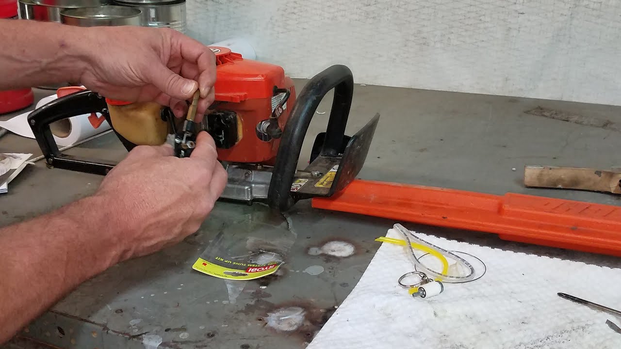 Echo Hedge Clipper Carburetor Cleaning and Rebuild