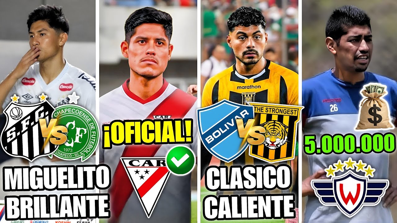¡VOLVIÓ!🚨MIGUELITO BRILLÓ en BRASIL vs CHAPECOENSE!🇧🇷 NAVA a ALWAYS READY!🤝🏻¡CASTRO PIDE 5.000.000!💰