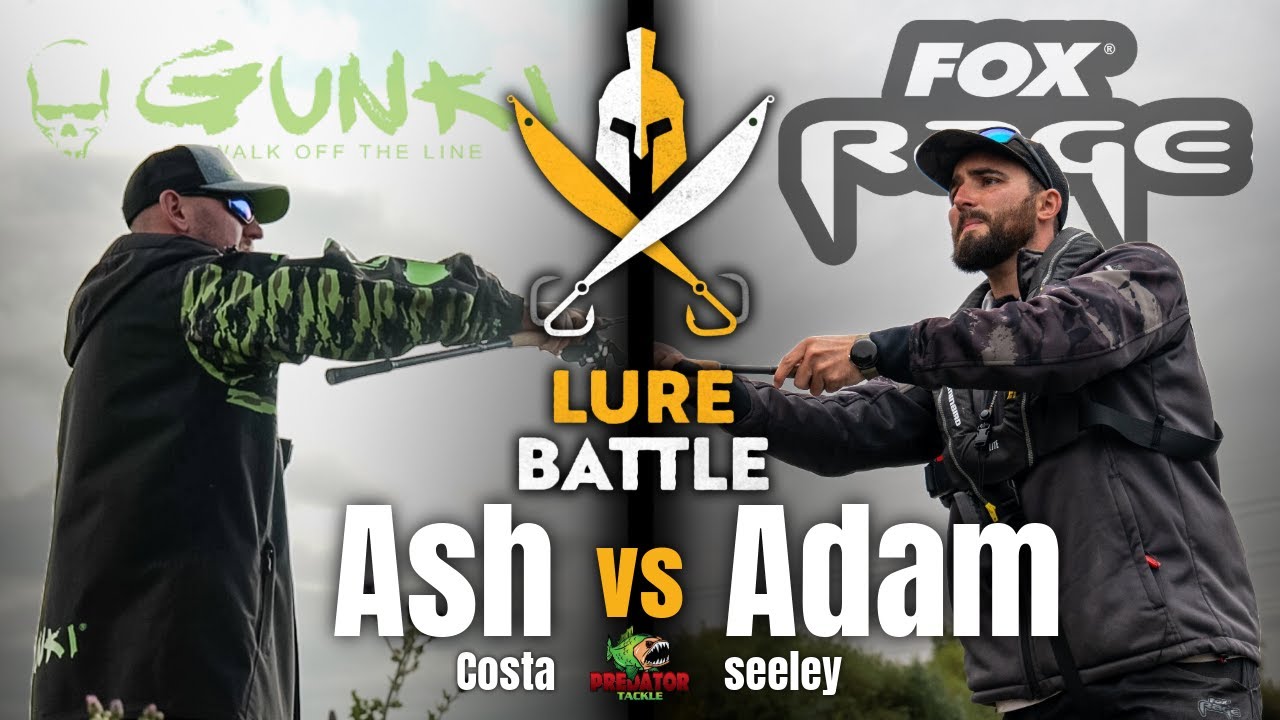 LURE BATTLE -  Episode 1 - Ash Costa (Gunki) vs Adam Seeley (Fox Rage)