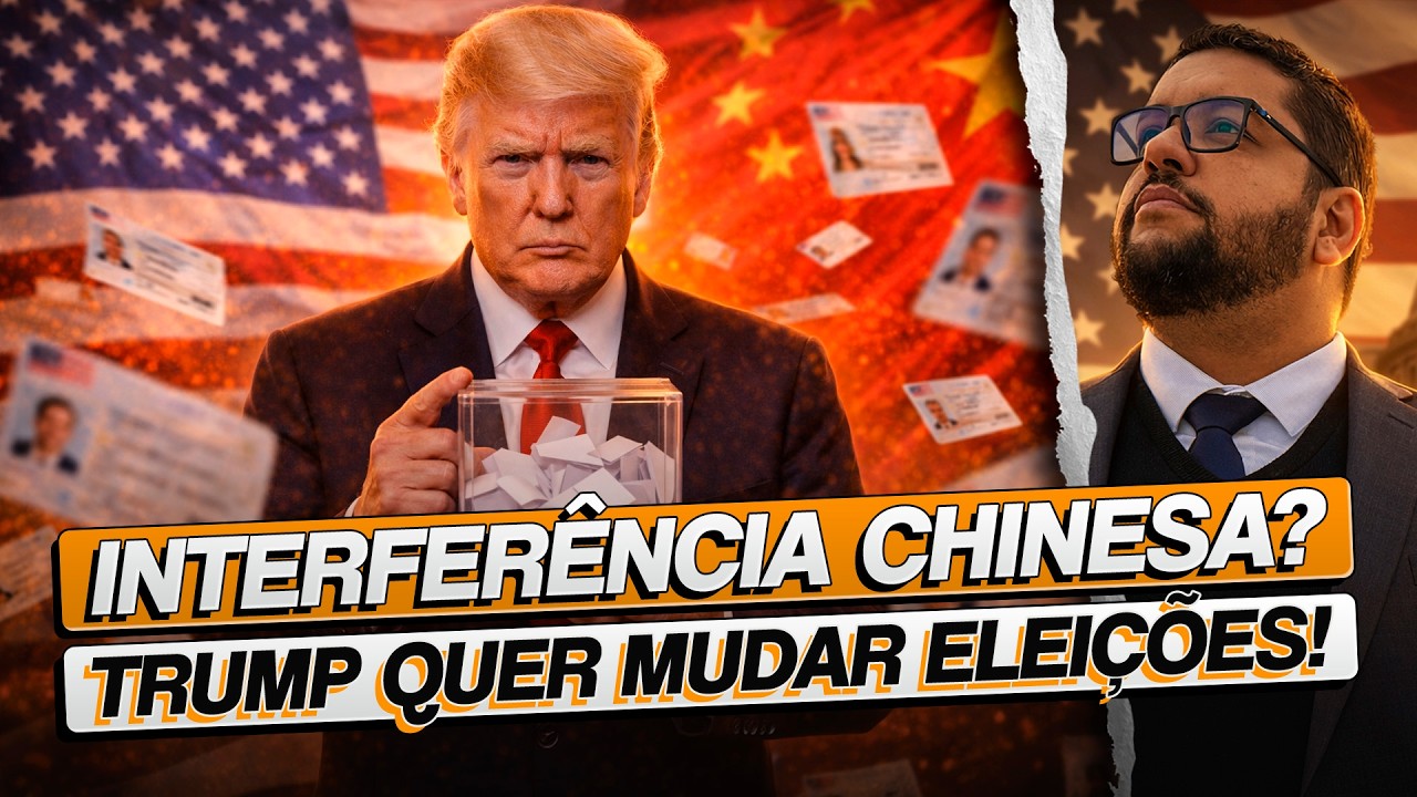 Mudança nas ELEIÇÕES! Trump foca em “emergência chinesa” para definir NOVAS REGRAS