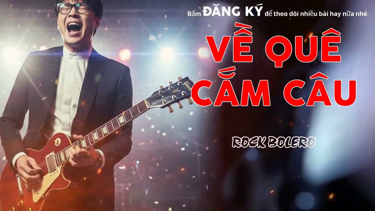 Về Quê Cắm Câu (Blues Rock Version) - Bolero Rock Cực Cháy | Metal Rock Bolero
