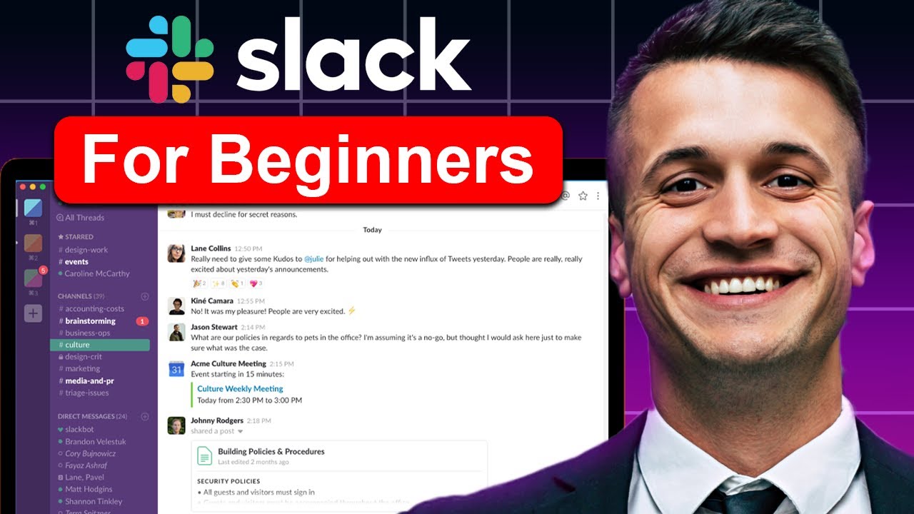 Slack Tutorial (2025) | How To Use Slack As A Beginner