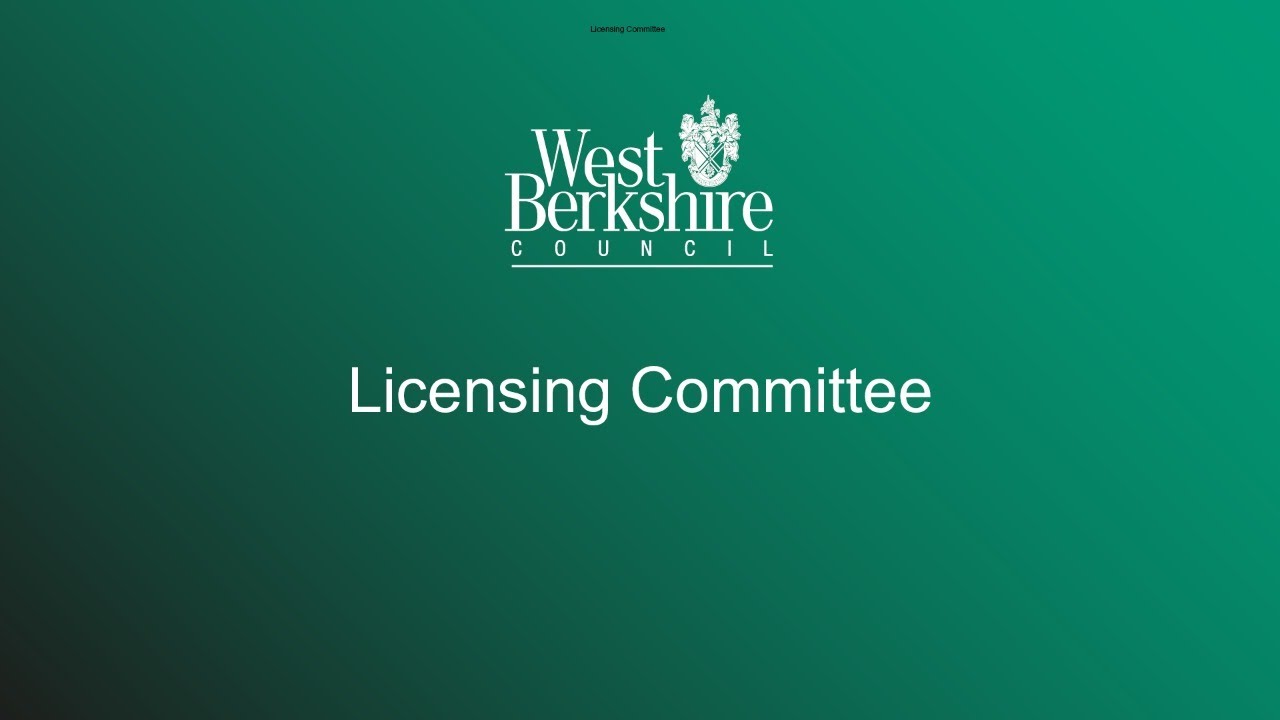 Licensing Committee  - Tuesday 16 November 2021