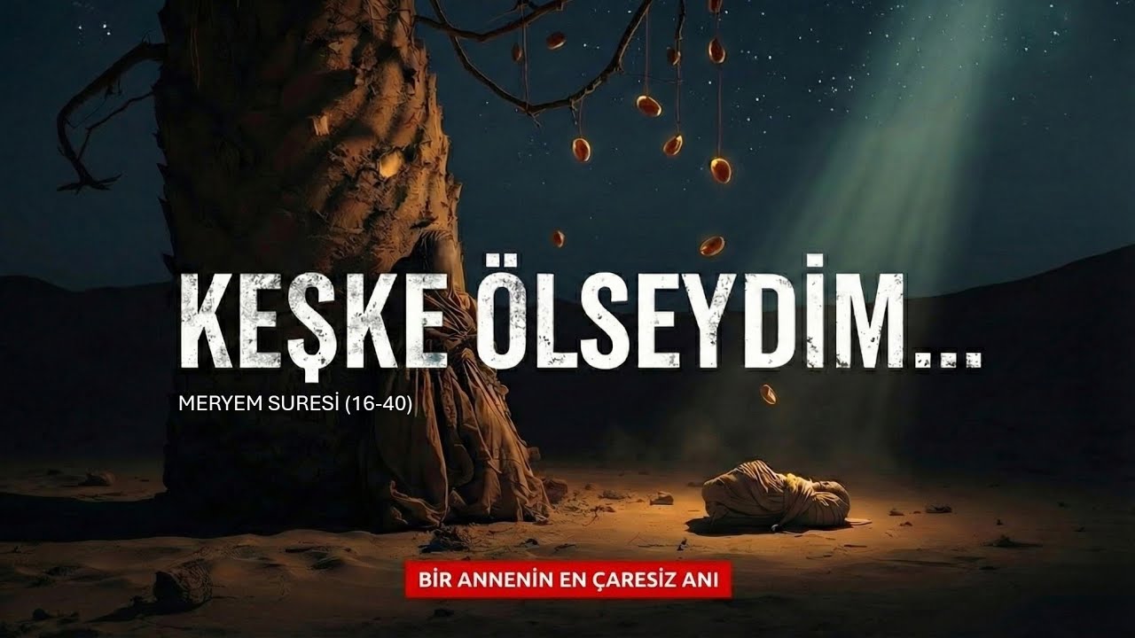 Hamile Bir Kadın, Hurma Ağacı ve İlahi Yardım  | Hazreti Meryem'in Mucizevi Hikayesi (Uzun Versiyon)