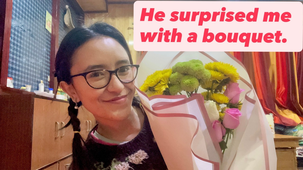 A Bouquet Full of Love 💐 + My Thoughts on Prayer  #ladakh #ladakhvlogs #love #prayer #buddhism