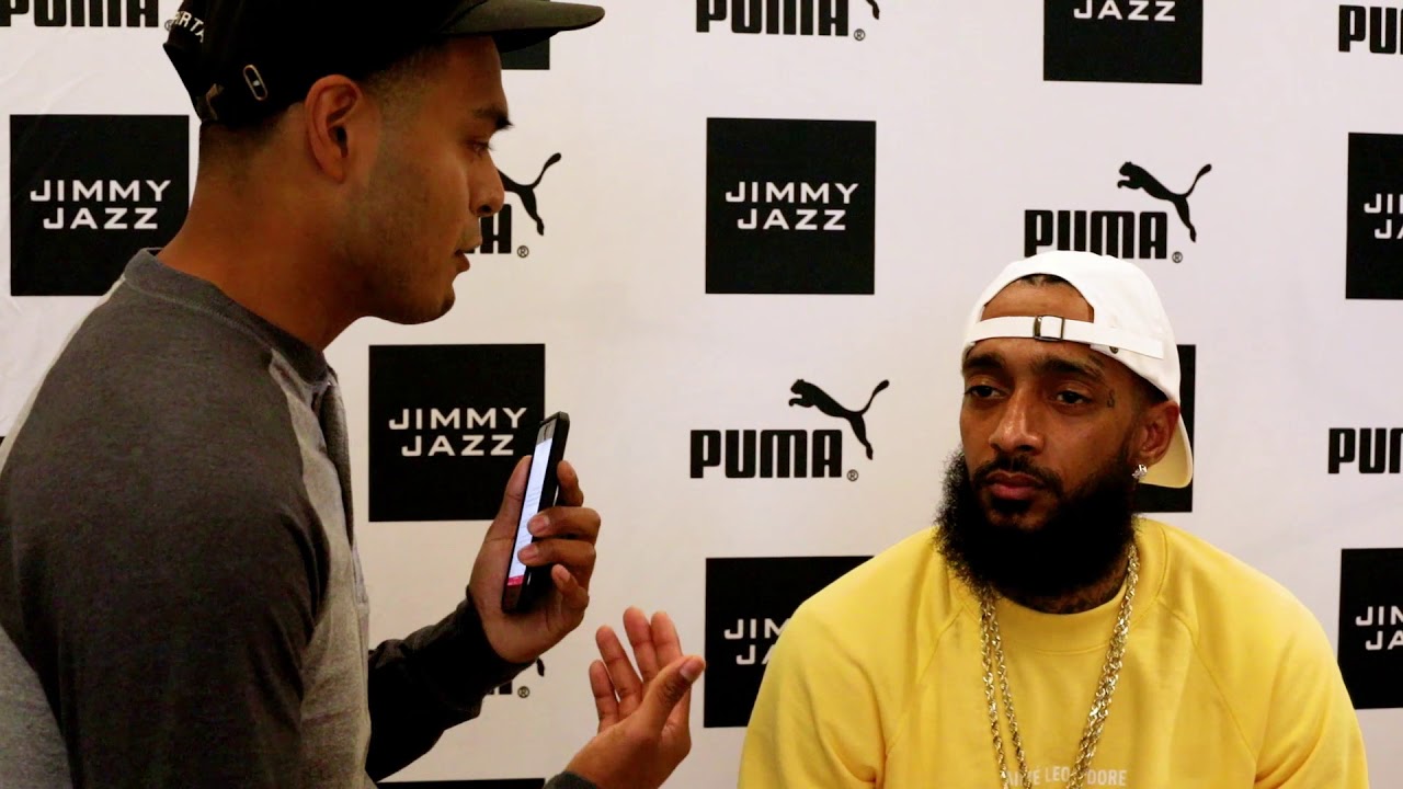 Jimmy Jazz Radio - Nipsey Hussle Interview at Jimmy Jazz Meet & Greet