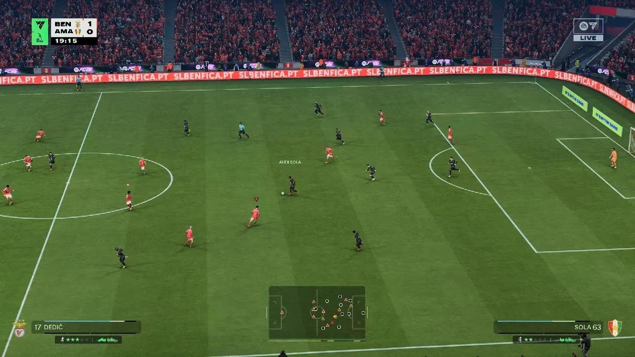 EA SPORTS FC 26 PS5 Previsao Liga Betclic 25/26 Jornada 19 SL Benfica X Estrela Amadora
