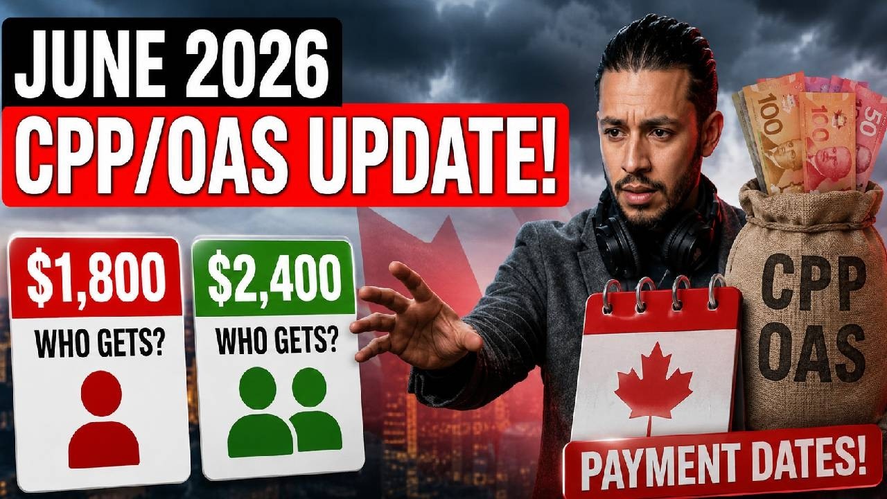Подробности обновления CPP/OAS за июнь 2026 года! Кто получит 1800 долларов, а кто 2400? Новые пр...