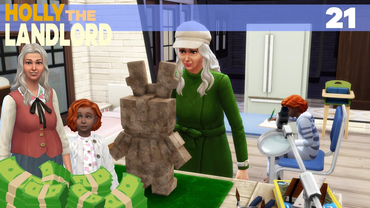 Holly the Landlord | Let's Play ep 21 The Sims 4