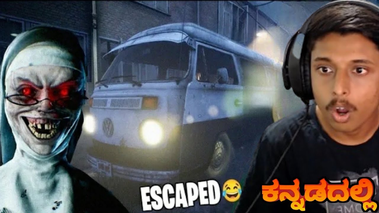 Van Escape From Nun's School! 😱| EVIL NUN HORROR GAMEPLAY (Kannada)