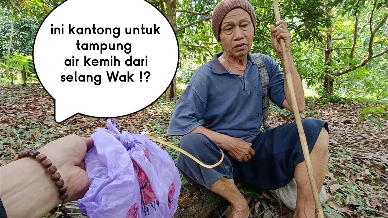 TERNYATA INI YANG MEMBUAT WAK MINONG MENANGIS SEDIH SAAT TERIMA 5KG BERAS